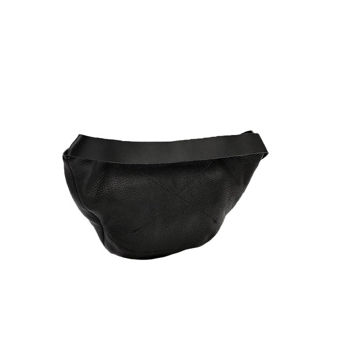 Поясная сумка, отдел на молнии, регулируемый ремень, цвет черный - фото 2 - id-p197947073