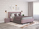 Кровать Виола 180х200 (микровелюр розовый), фото 2