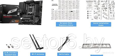 Материнская плата MSI PRO B650M-A WiFi, фото 2