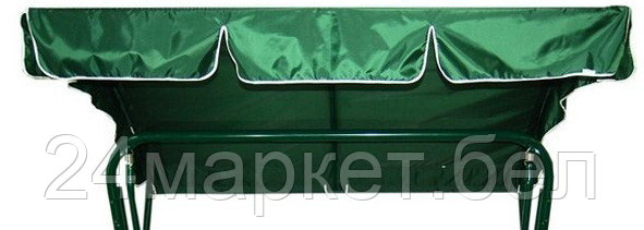Тент (крыша) для садовых качелей Квартет зеленый (Оксфорд) МебельСад 003.167 - фото 2 - id-p198005651