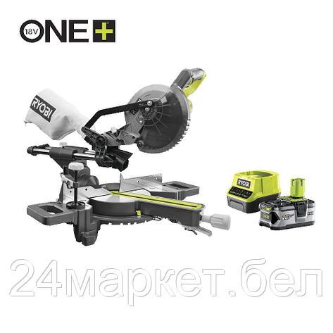 ONE + / Торцовочная пила RYOBI RMS18190-140G 18V 5133005503, фото 2