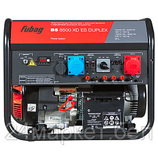 Бензиновый генератор Fubag BS 8500 XD ES Duplex, фото 3