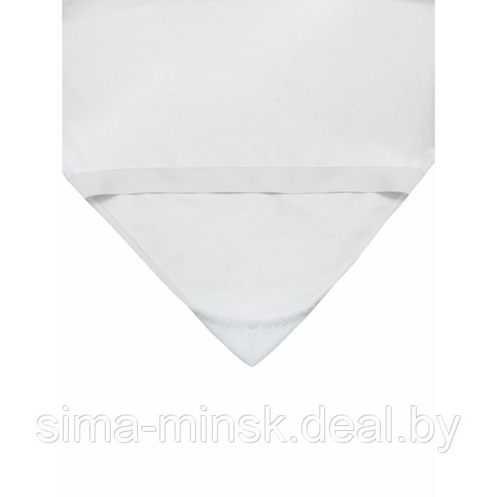 Наматрасник непромокаемый, размер 120х200 см, с резинками по углам, цвет белый - фото 4 - id-p198007952
