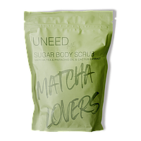 Сахарный скраб для тела MATCHA LOVERS, 250 г (UNEED COSMETICS)