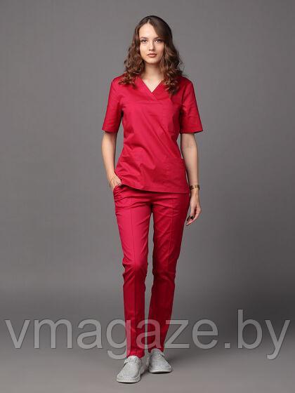 Медицинский женский костюм "хирург" (без отделки, разные цвета) - фото 4 - id-p176800899