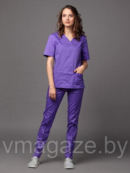 Медицинский женский костюм "хирург" (без отделки, разные цвета) - фото 7 - id-p176800899