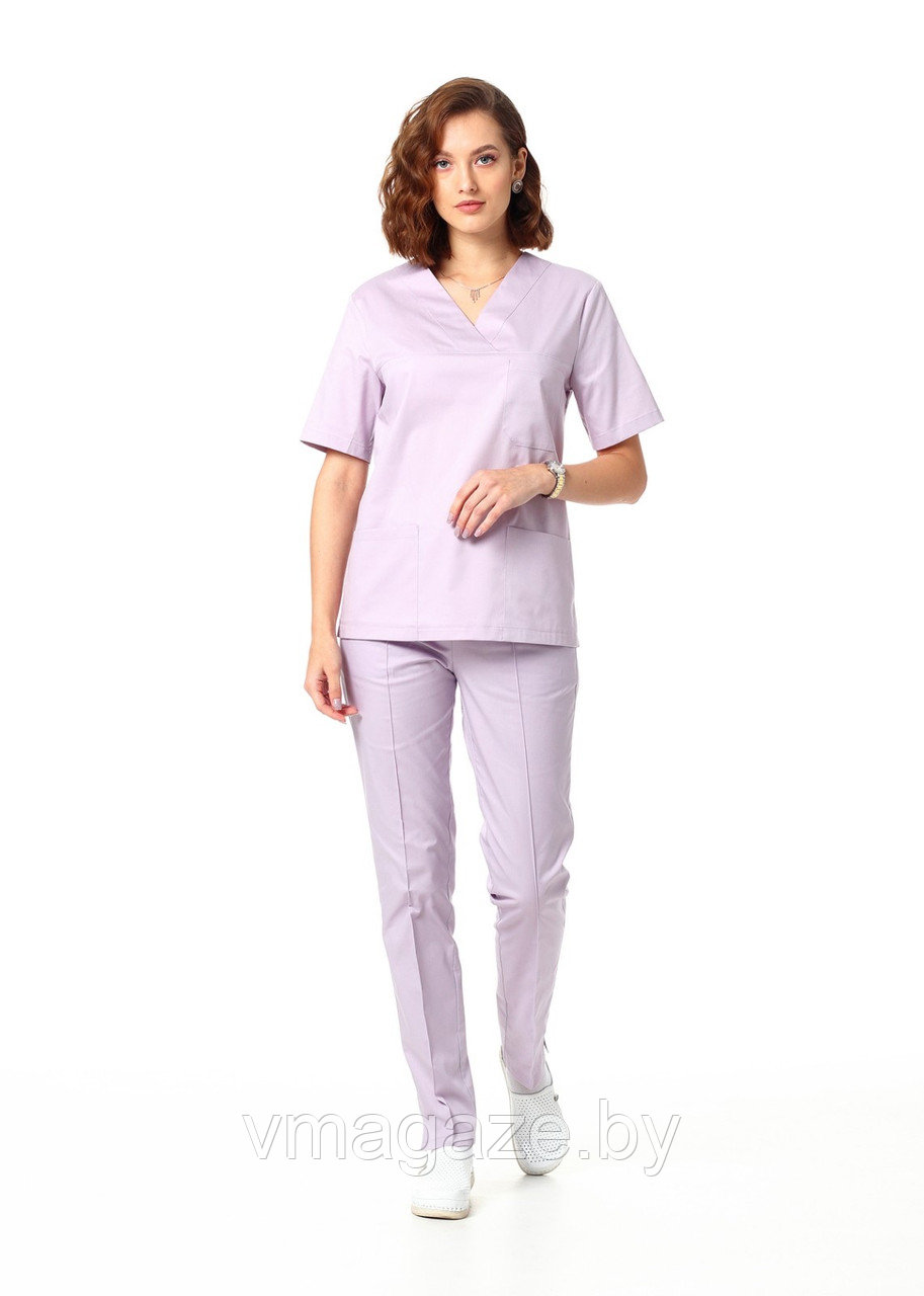 Медицинский женский костюм "хирург" (без отделки, разные цвета) - фото 10 - id-p176800899
