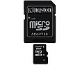 Карта памяти MicroSD 8 Gb Kingston 10 class с переходником (адаптер), фото 4