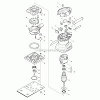 Опора к BO4555/BO4556/BO4557/ Makita (MKT-318151-8)