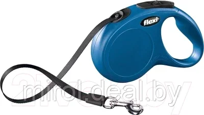 Поводок-рулетка Flexi New Classic ремень - фото 1 - id-p198039815