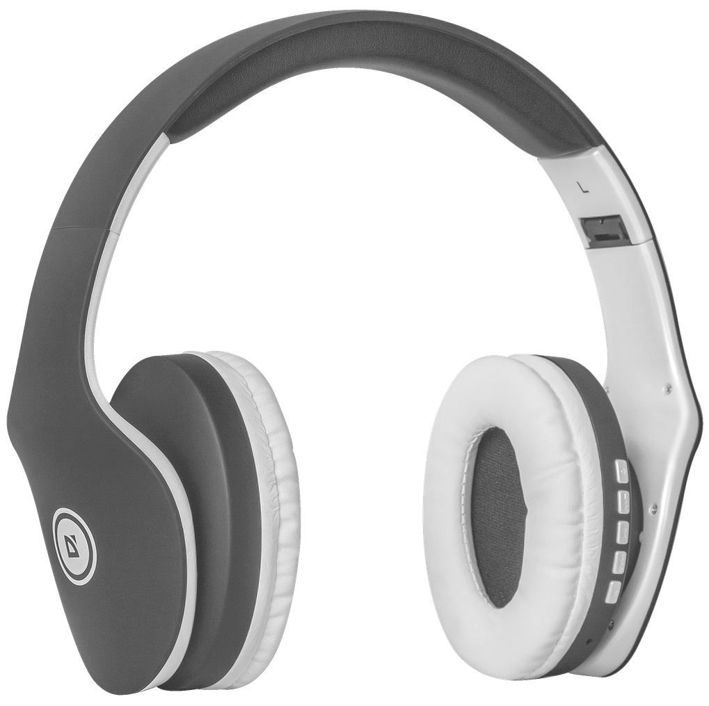 (63527) FreeMotion B525 серый+белый, Bluetooth Наушники DEFENDER