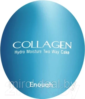 Пудра компактная Enough Collagen Hydro Moisture Two Way Cake SPF25 PA++ тон 13 - фото 1 - id-p198039941