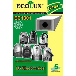 EC-1301 комл. 5шт. Пылесборник ECOLUX