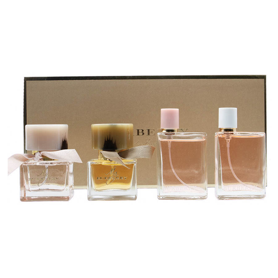 Женский подарочный набор Burberry 4x30ml edp (PREMIUM)