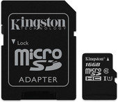 MicroSDHC 16GB Class10 Карта памяти KINGSTON
