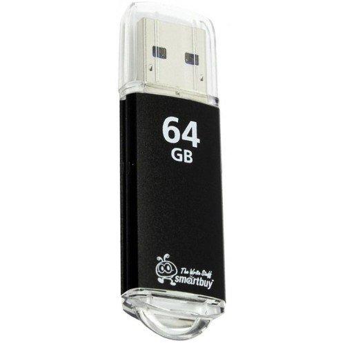 64GB V-Cut Black USB флеш SMARTBUY - фото 1 - id-p167707382