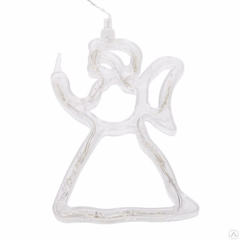 [501-015] 3D-фигура Ангелок на присоске с подвесом Neon-night - фото 2 - id-p167700272