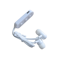 HBO-111 WHITE BLUETOOTH с микрофоном, встроенный пульт Наушники беспроводные OLTO