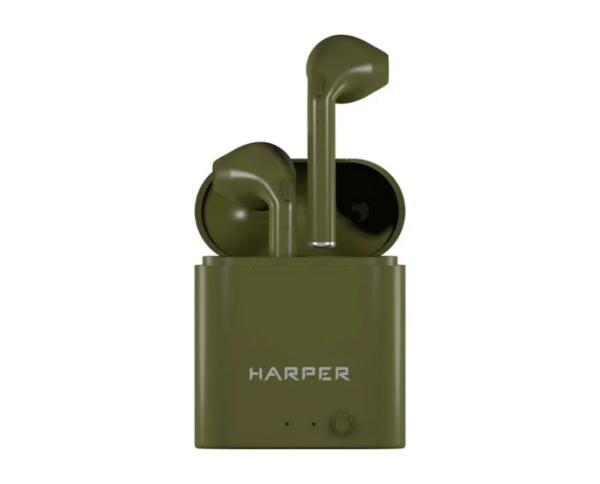 HB-508 KHAKI зеленый Наушники беспроводные HARPER - фото 1 - id-p167704314