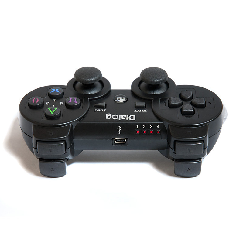 GP-A17 Action - вибрация, 12 кнопок, PC USB/PS3, черный Геймпад DIALOG - фото 2 - id-p167706090