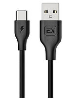 EX-K-733 USB - TYPE-C круглый чёрный 0.2М Power Bank Classic Дата-кабель EXPLOYD
