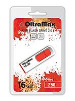 OM-16GB-250 красный USB флэш-накопитель OLTRAMAX