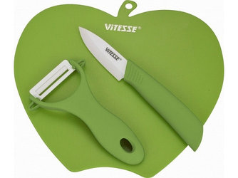VS-8132 Зеленый Набор ножей VITESSE