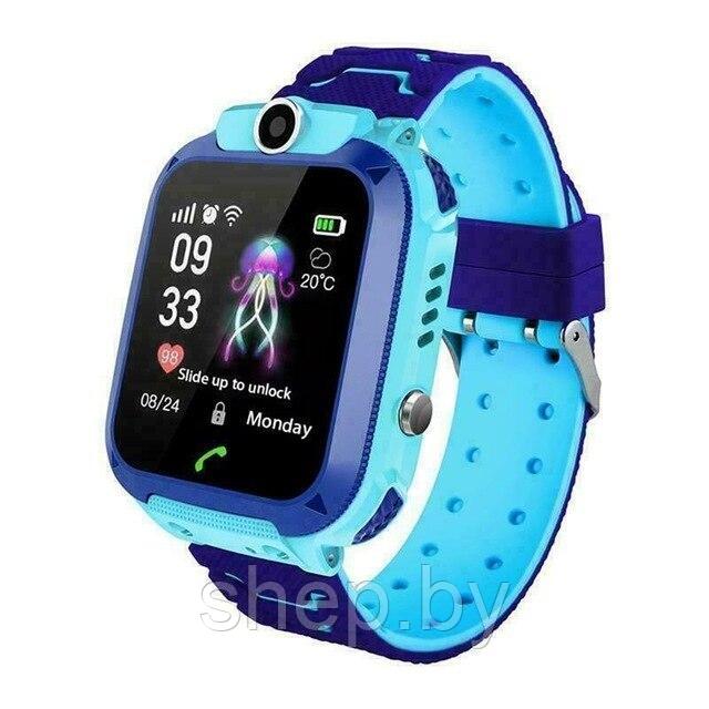 Детские Умные Часы SMART WATCH A28 с GPS ( + SIM + P67 + 400мА ) с камерой цвет : розовый, голубой - фото 3 - id-p198041915