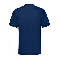 Мужская спортивная футболка М /FRUIT OF THE LOOM, темно-синяя, р-р М/, фото 3