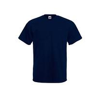 Мужская спортивная футболка XL /FRUIT OF THE LOOM, темно-синяя, р-р XL/, фото 2