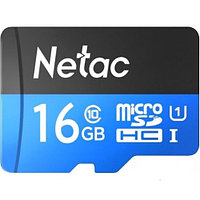 Карта памяти MicroSDHC 16GB Class 10 UHS-I(U1) (без адаптера) Netac Standard