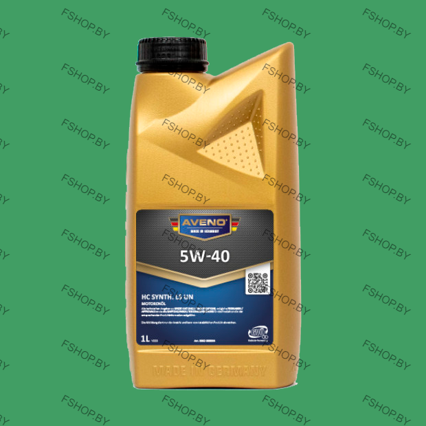 AVENO HC SYNTH. 5W40 LS UN - 1 литр — Синтетическое моторное масло — Бензиновое-Дизельное