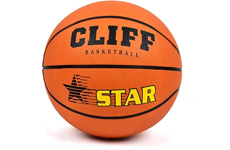 Мяч баскетбольный резиновый CLIFF CF-1189 №5 - фото 1 - id-p198052339
