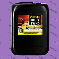 PRISTA ULTRA 5W40 - 20 литров Синтетическое моторное масло Бензиновое-Дизельное