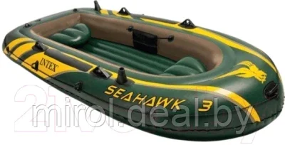 Надувная лодка Intex Seahawk-3 Set / 68380NP - фото 1 - id-p198053529