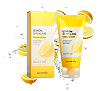 Пенка для умывания SECRETKEY LEMON SPARKLING CLEANSING FOAM (200 г), фото 3