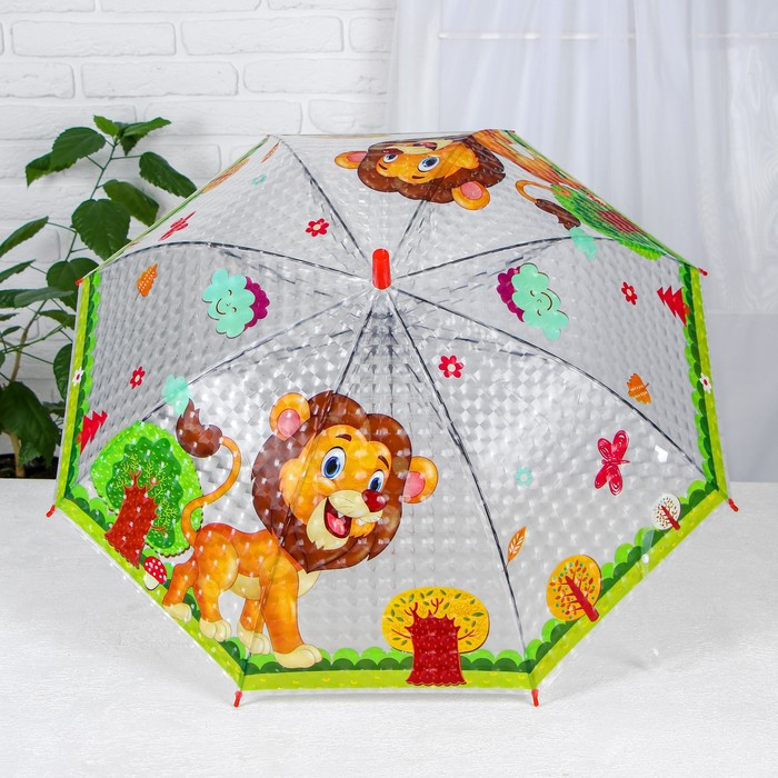 Детские зонты «Звери» 80×80×65 см, МИКС - фото 7 - id-p198061755