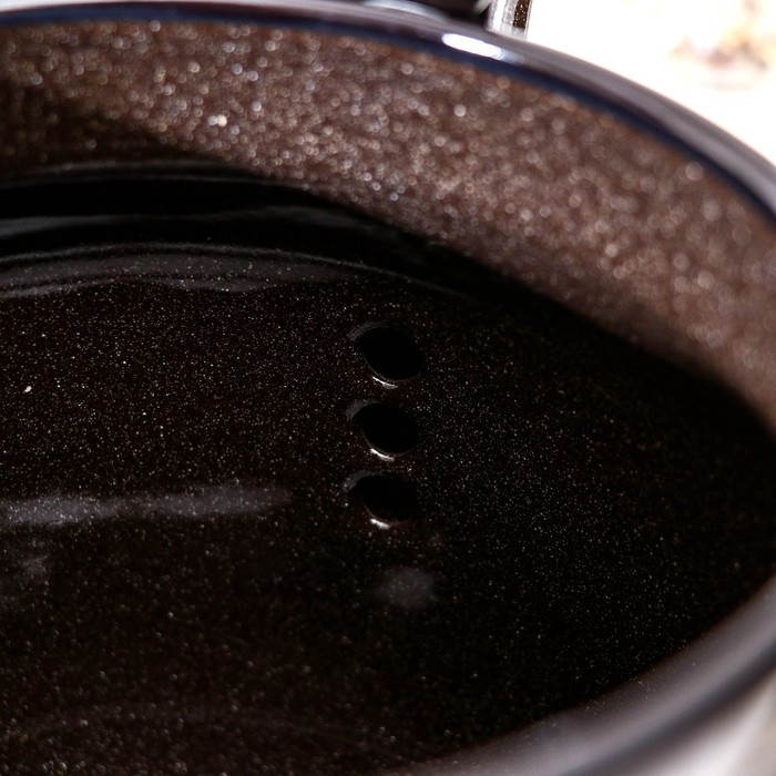 Чайник, 3,5 л, без деколи, индукция, цвет коричневый - фото 3 - id-p198062848