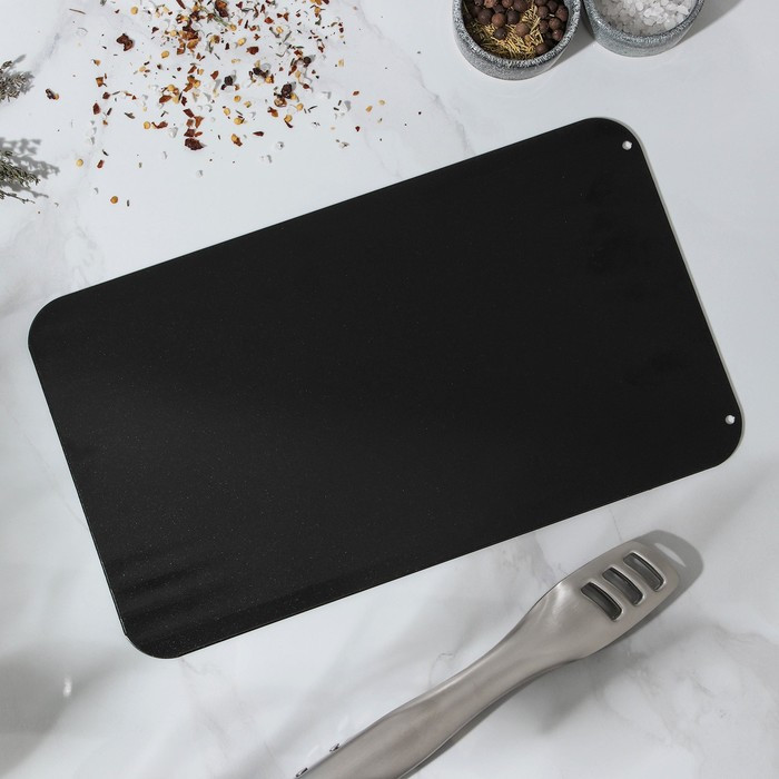 Противень для разморозки продуктов Доляна, 35,5×20,5 см, цвет чёрный - фото 5 - id-p198063150