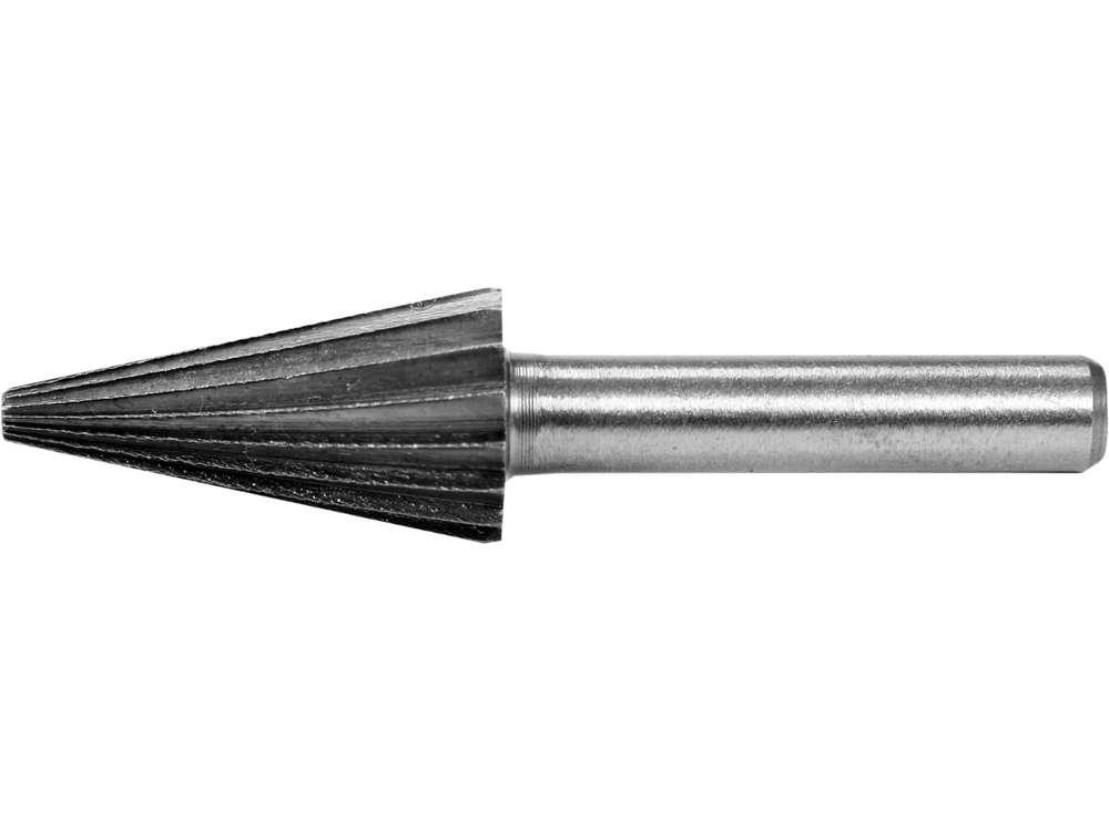 Шарошка металлическая коническая заостренная для обработки металла 13мм "Yato" - фото 1 - id-p197481951