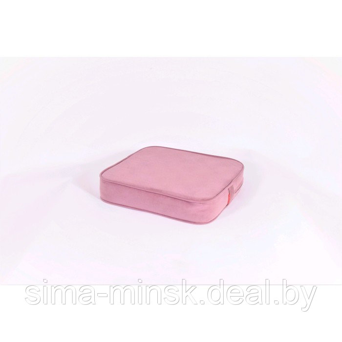 Подушка-пуф передвижной «Моби», размер 50 × 50 см, розовый, велюр - фото 1 - id-p198078281