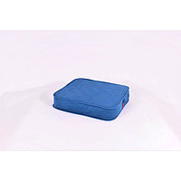Подушка-пуф передвижной «Моби», размер 50 × 50 см, синий, велюр