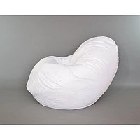 Кресло-мешок «Стади», размер 80x130 см, водоотталкивающая ткань, цвет белый