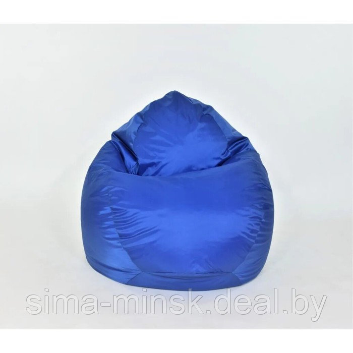 Кресло-мешок «Стади», размер 80x130 см, водоотталкивающая ткань, цвет васильковый - фото 2 - id-p198078529
