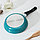 Сковорода Colibri, d=18 см, пластиковая ручка, антипригарное покрытие, цвет голубой, фото 6