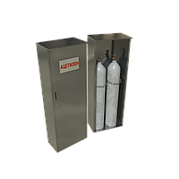 Шкаф для 2 газовых баллонов с ацетиленом 40 л. ШГБ 40-25