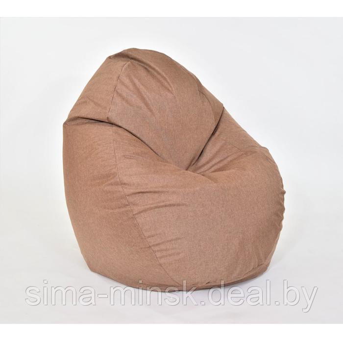 Кресло-мешок «Макси», диаметр 100 см, высота 150 см, цвет коричневый - фото 3 - id-p198078685