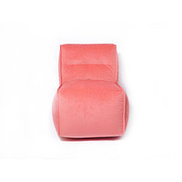 Кресло модульное бескаркасное «Комфорт», размер 80x55x75 см, велюр, персиковый