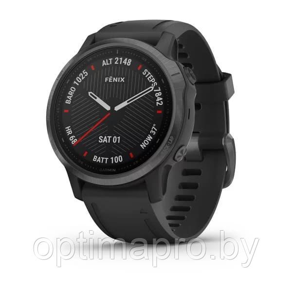 Умные часы Garmin Fenix 6S Sapphire Carbon Gray - фото 1 - id-p198084746
