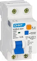 Дифференциальный автомат Chint NXBLE-63Y 1P+N 20А 30mA AС С 4.5kA 105543